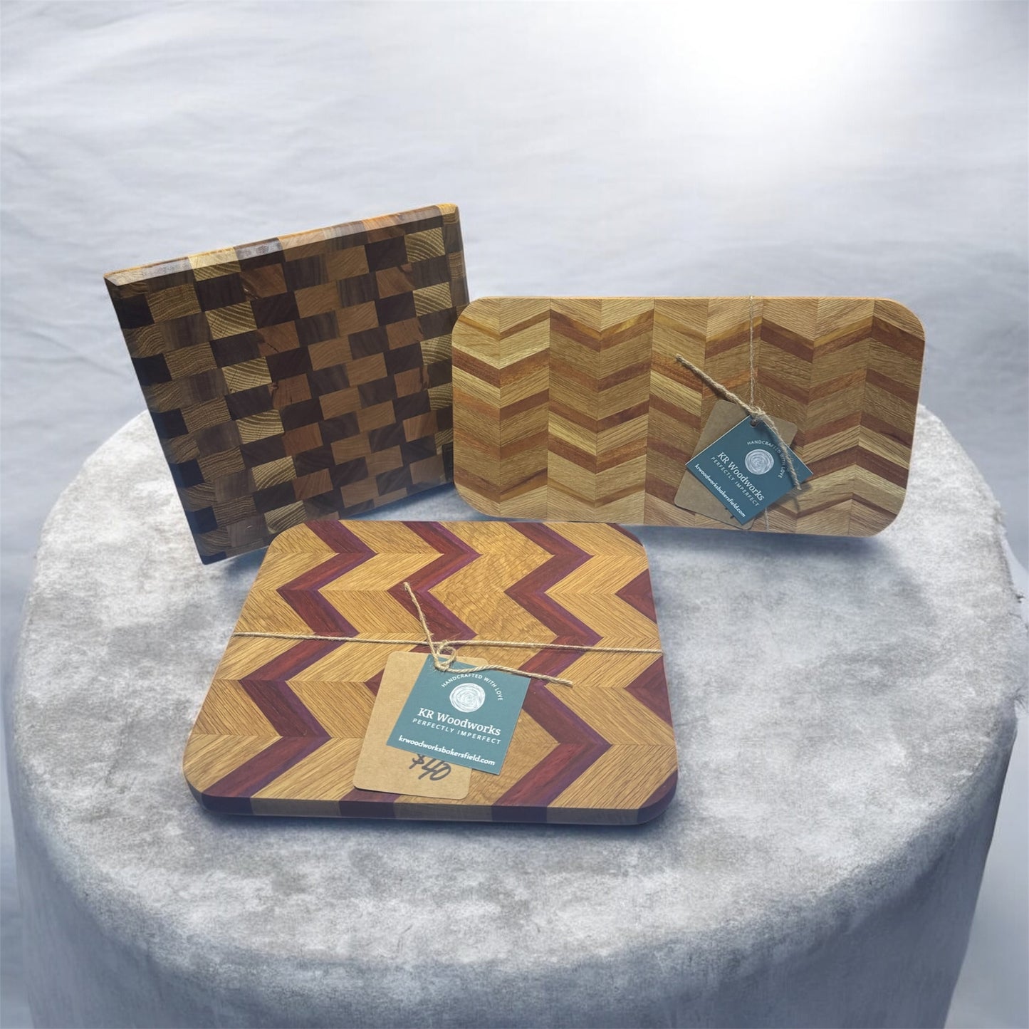 Trays for charcuterie